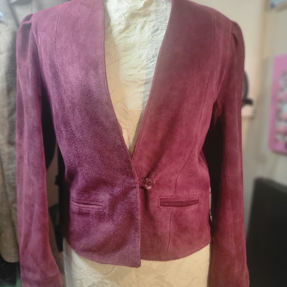 Elegant Women's Purple Jacket